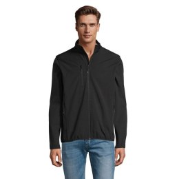 RADIAN MEN SOFTSHELL Czarny / Czarny opal 3XL (S03090-BK-3XL)