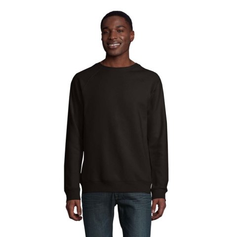 SPACE UNISEX SWEAT 280 Czarny / Czarny opal 3XL (S03567-BK-3XL)