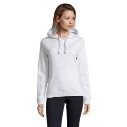 SPENCER WOMEN HOODED SWEAT Popiół L (S03103-AS-L)