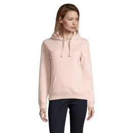 SPENCER WOMEN HOODED SWEAT creamy pink L (S03103-CP-L)