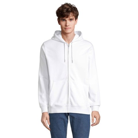 CALIPSO FULL ZIP HOODIE Biały XS (S04237-WH-XS)