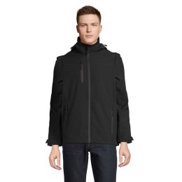 FALCON 3IN1 SOFTSHELL Czarny / Czarny opal XL (S03995-BK-XL)