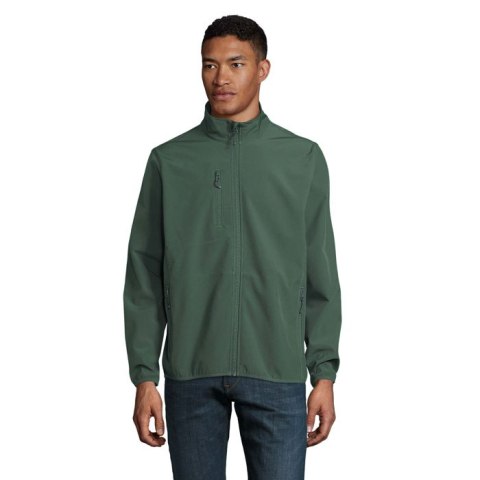 FALCON MEN SOFTSHELL Ciemno-zielony 3XL (S03827-FG-3XL)