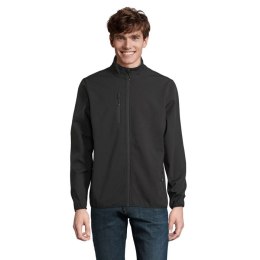 FALCON MEN SOFTSHELL Czarny / Czarny opal 3XL (S03827-BK-3XL)