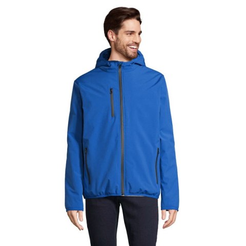 FALCON PADDED MEN PARKA Niebieski 4XL (S04449-RB-4XL)