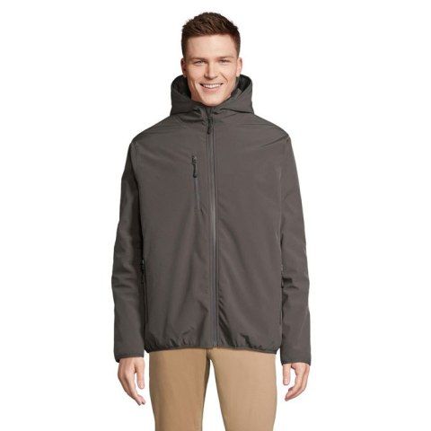 FALCON PADDED MEN PARKA charcoal grey XXL (S04449-CR-XXL)