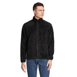 FINCH UNISEX ZIP FLEECE Czarny / Czarny opal 4XL (S04022-BK-4XL)