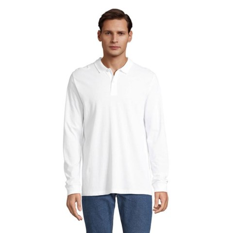 PLANET LSL POLO ORGANIC Biały 5XL (S04241-WH-5XL)
