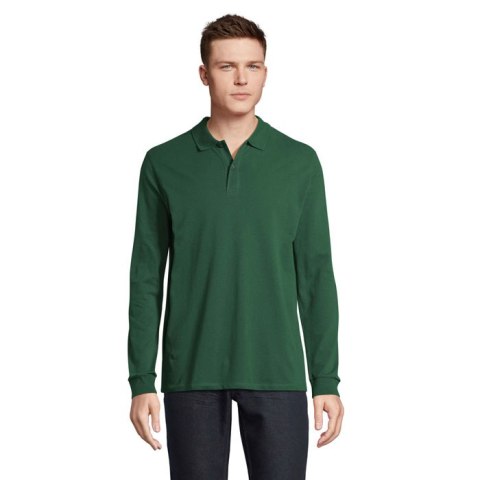 PLANET LSL POLO ORGANIC Ciemno-zielony 3XL (S04241-BO-3XL)
