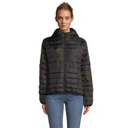 STREAM HOODED WOMEN PARKA Czarny / Czarny opal L (S04445-BK-L)