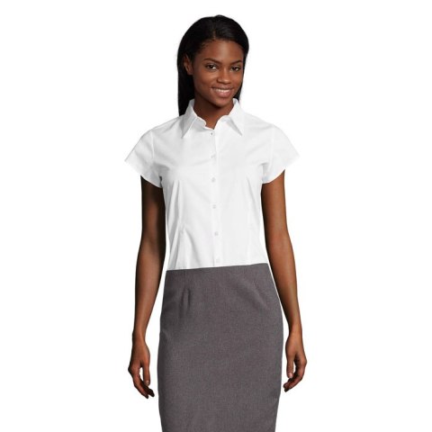 EXCESS STRETCH WOMEN SHIRT Biały XXL (S17020-WH-XXL)