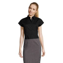 EXCESS STRETCH WOMEN SHIRT Czarny / Czarny opal XL (S17020-BK-XL)