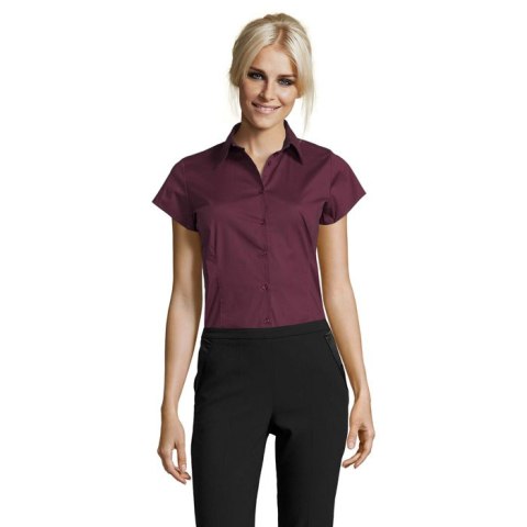 EXCESS STRETCH WOMEN SHIRT medium burgundy XS (S17020-MC-XS)