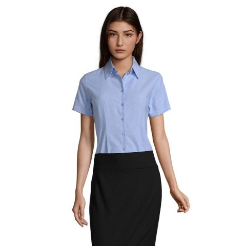 ELITE WOMEN'S SHIRT OXFORD Błękitny M (S16030-SK-M)