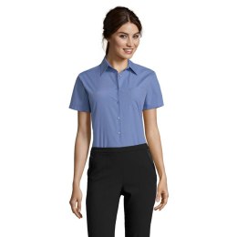 ESCAPE POPLIN WOMEN SHIRT mid blue M (S16070-MB-M)