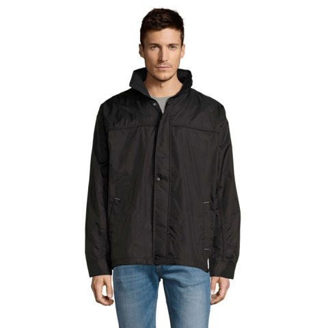 MISTRAL LINED WINDBREAKER Czarny / Czarny opal S (S46000-BK-S)