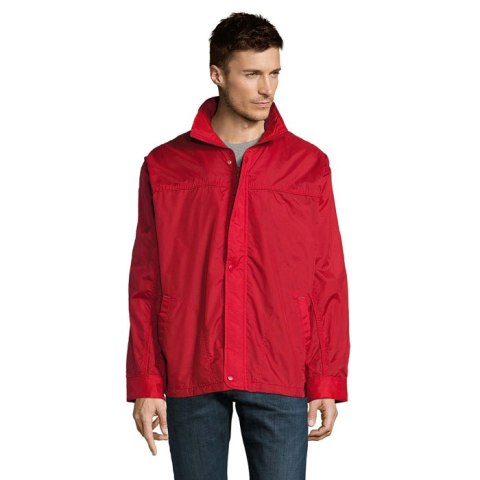 MISTRAL LINED WINDBREAKER Czerwony S (S46000-RD-S)