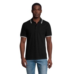 PRACTICE MEN'S POLO 270 Czarny / Czarny opal S (S11365-BK-S)