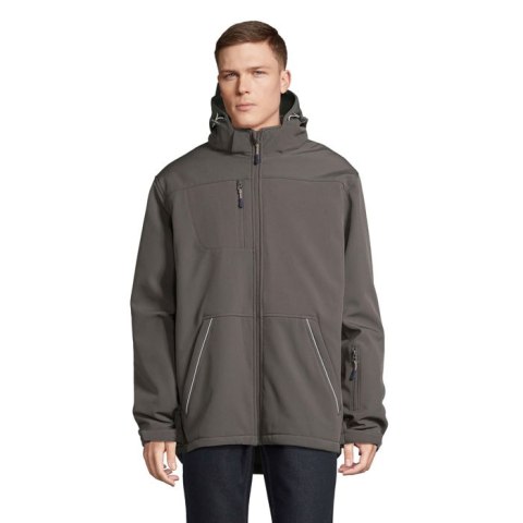 ROCK MEN WINTER SOFTSHELL charcoal grey S (S46604-CR-S)