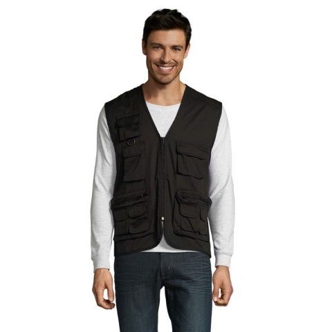 WILD POCKET REPORTER JACKET Czarny / Czarny opal XL (S43630-BK-XL)