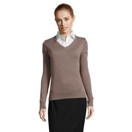 GALAXY WOMEN V-NECK SWEATER Espresso S (S90010-EP-S)