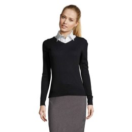 GALAXY WOMEN V-NECK SWEATER Granatowy L (S90010-NY-L)