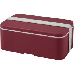 MIYO POP jednopoziomowe pudełko śniadaniowe o pojemności 700 ml burgundowy (21077822)