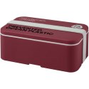 MIYO POP jednopoziomowe pudełko śniadaniowe o pojemności 700 ml burgundowy (21077822)