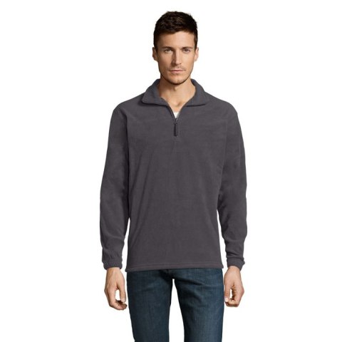 NESS SWEAT FLEECE 1/4 ZIP charcoal grey XL (S56000-CR-XL)