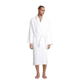 PALACE UNISEX BATHROBE Biały L (S89100-WH-L)