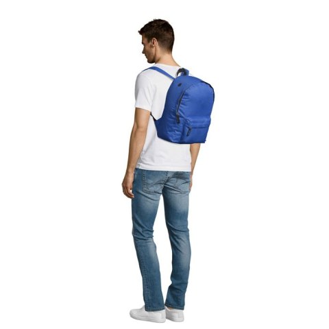 RIDER POLYESTER RUCKSACK Niebieski M (S70100-RB-M)