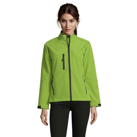 ROXY WOMEN SOFTSHELL ZIPPED absinthe green S (S46800-GA-S)