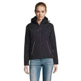 ROCK WOMEN WINTER SOFTSHELL Czarny / Czarny opal S (S46804-BK-S)