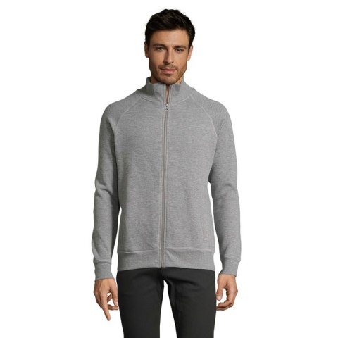 SUNDAE MEN ZIPPED JACKET deep grey melange XL (S47200-DD-XL)