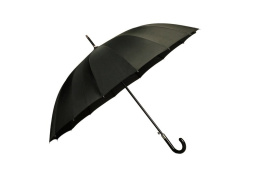 Biznesowy parasol 16 panelowy LONDON czarny