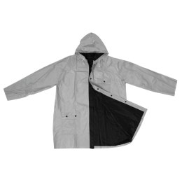 Płaszcz przeciwdeszczowy kolor Srebrno-czarny