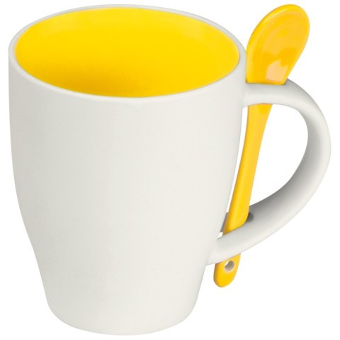 Kubek ceramiczny 250 ml kolor Żółty