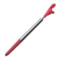 Długopis plastikowy CrisMa Smile Hand kolor Czerwony