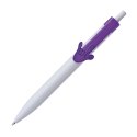 Długopis plastikowy CrisMa Smile Hand kolor Fioletowy