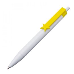 Długopis plastikowy CrisMa kolor Żółty