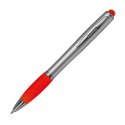 Długopis z podświetlanym logo kolor Czerwony