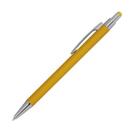 Długopis metalowy do ekranów dotykowych kolor Żółty