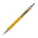 Długopis metalowy do ekranów dotykowych kolor Żółty