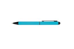 Długopis metalowy touch pen, soft touch CELEBRATION Pierre Cardin kolor Jasnoniebieski