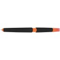 Długopis plastikowy do ekranów dotykowych z zakreślaczem kolor Pomarańczowy