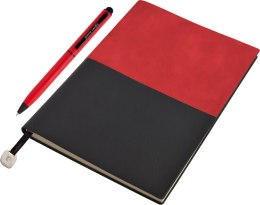 Notes A5 i długopis REPORTER Pierre Cardin kolor Czerwony