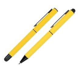 Zestaw piśmienny touch pen, soft touch CELEBRATION Pierre Cardin kolor Żółty