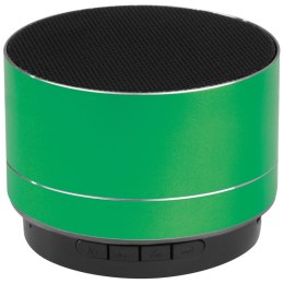 Aluminiowy głośnik Bluetooth kolor Zielony