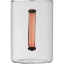Szklany kubek 250 ml kolor Czerwony