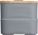 Lunchbox z dwiema przegródkami kolor Szary